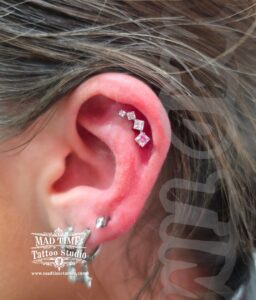 ✨ Flat Piercing Goals Achieved! ✨
Gorgeous flat piercing work by our talented piercer Judi! This elegant placement is both beautiful and sophisticated – perfect for building your dream ear curation. 💎
Ready for your next piercing? Visit us in Walton, Liverpool (next to Black Horse Pub) and let Judi work her magic!